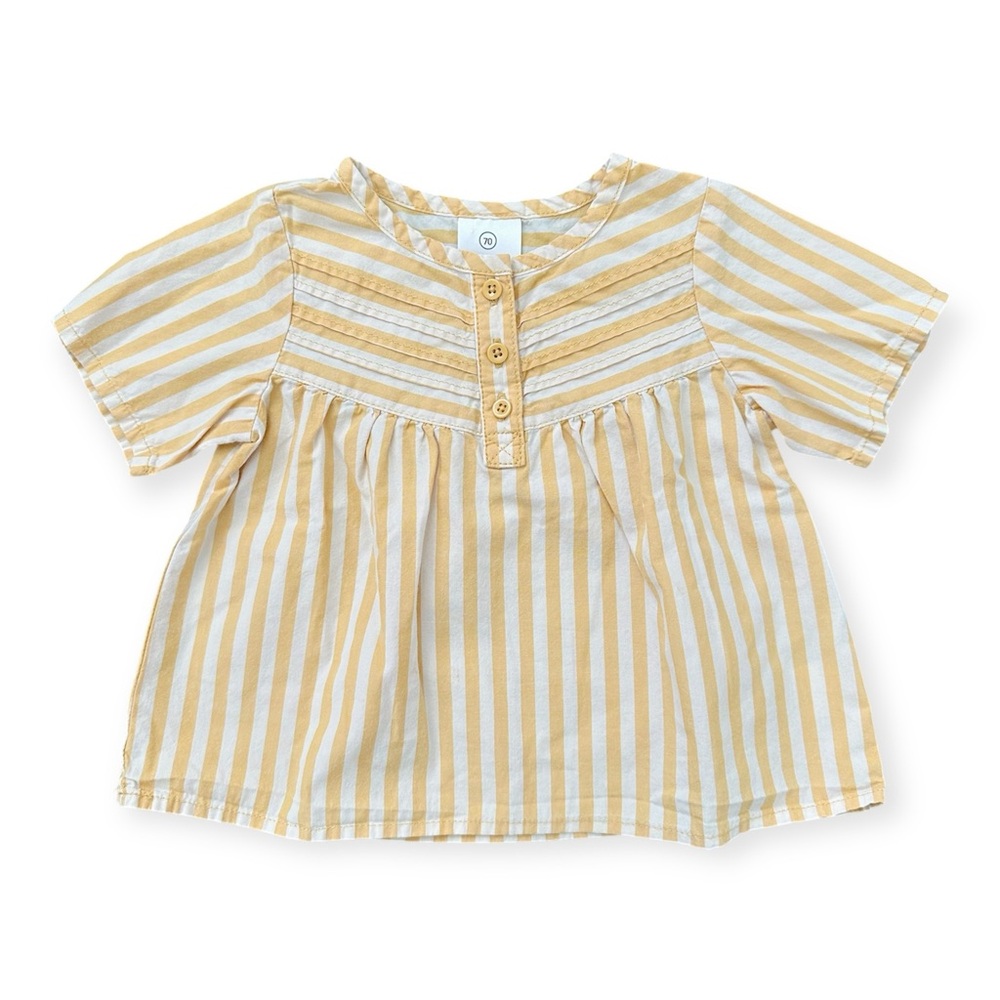 Hanna mustard striped top
